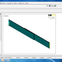 基于ANSYS软件的复合材料层合板端头不斜削、不同斜削胶接连接方式参数化拉压分析分析报告
