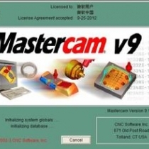 MasterCAM 9.1中文版基础绘图工厂CNC编程拆铜公视频教程