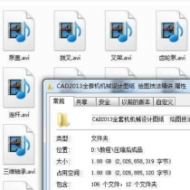 CAD2013全套机机械设计图纸